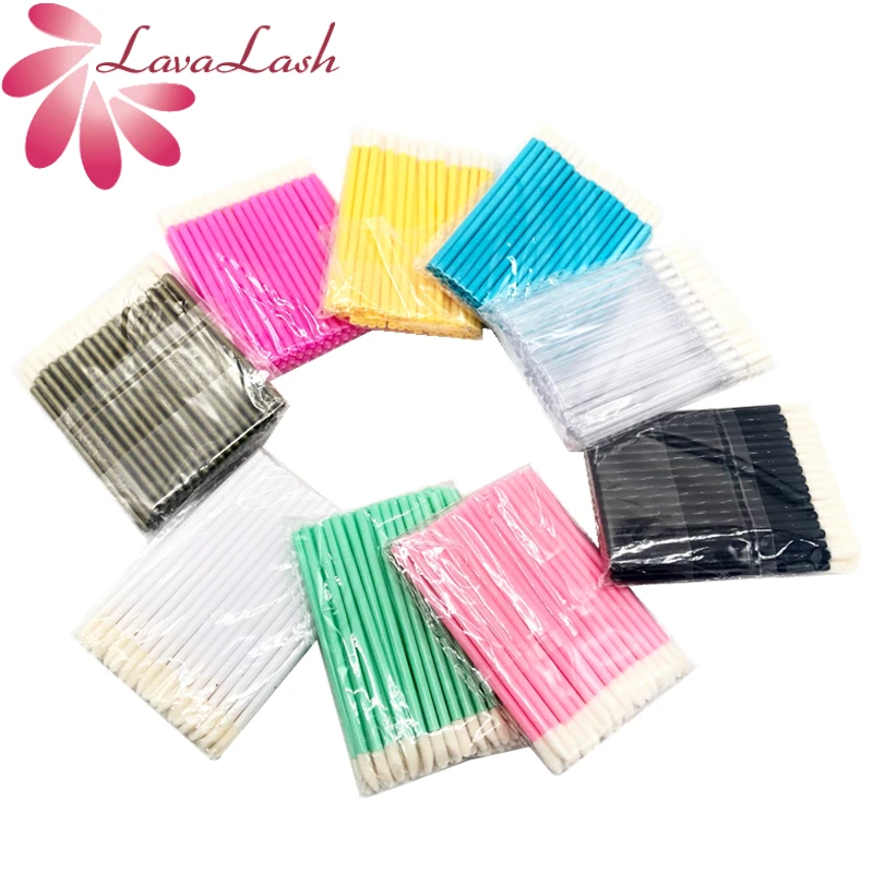 100 шт. косметические аппликаторы для наращивания ресниц |
