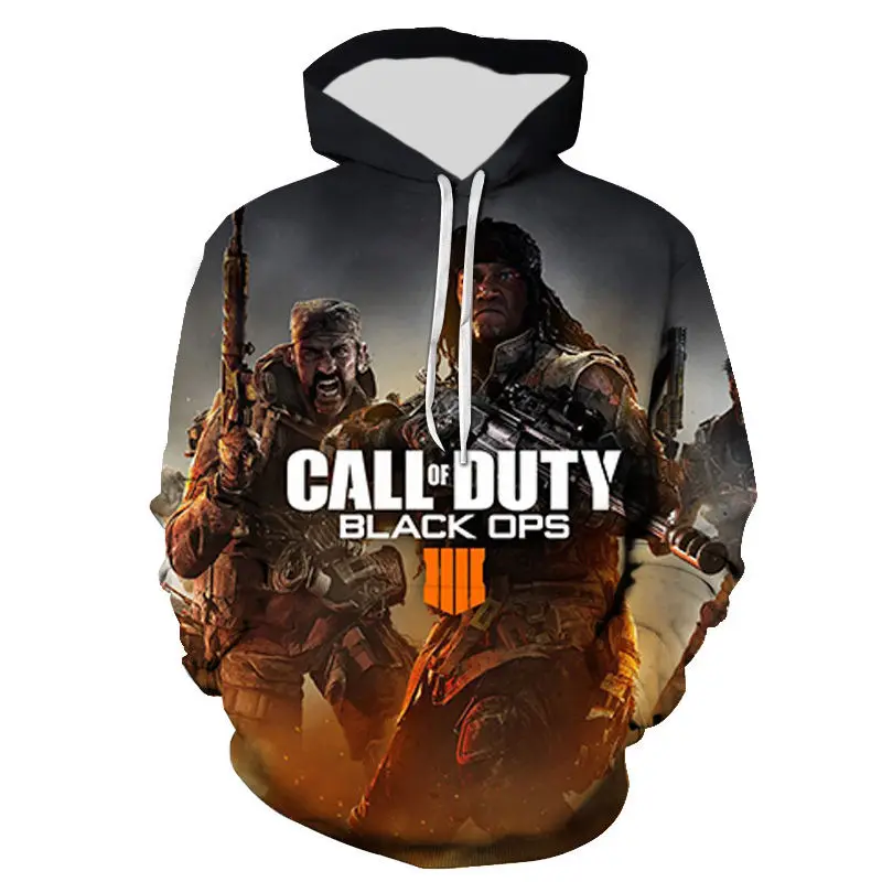 

Spring And Fall Hoodies Call Of Duty Men Women Children 3D Printed Streetwear Sweatshirts Pullover Streetwear Boy Girl Kids Tops
