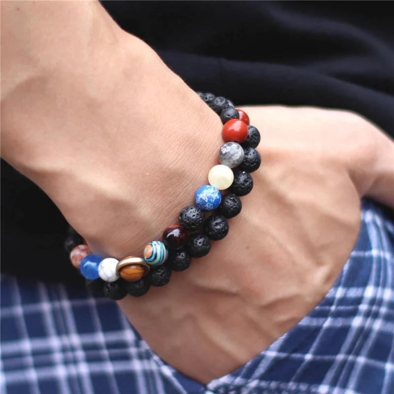 

Fashion Planets Couple Bracelet For Women Bangles Jewellery