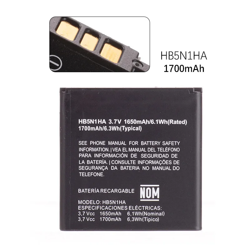 HB5N1HA 1650 mAh Оригинальный аккумулятор для Huawei Ascend D300 U8818 | Мобильные телефоны и