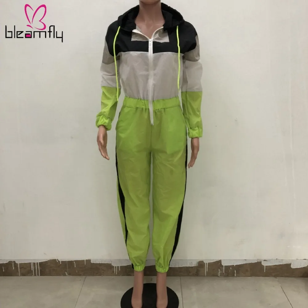 Комбинезон с капюшоном карго 2019 женский комбинезон длинным рукавом уличная