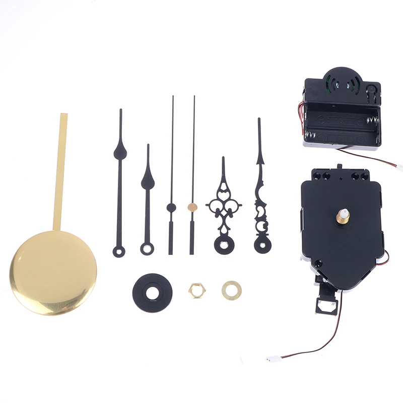 

Hot Wall Quartz Pendulum Clock Movement Mechanism Music Box DIY Repair Kit for Repairing Replacing Home Decorations