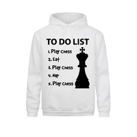 men to do list chess funny game mens harajuku hoodies gift evolution chess crew neck clothes camisas hombre pullover