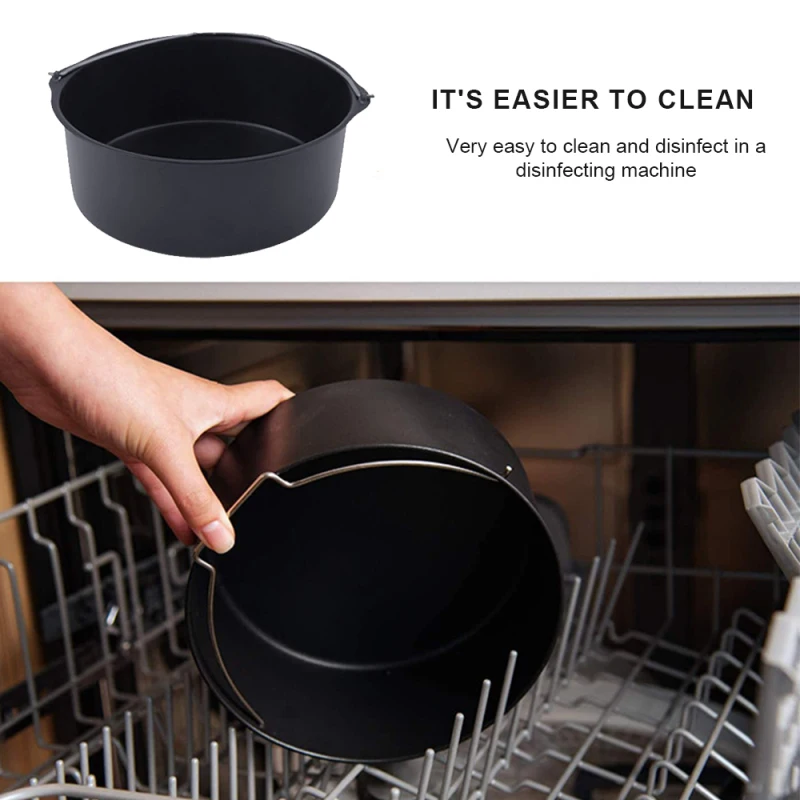 Комплект из 6 шт. 7-дюймовый аэрофритюрница для приготовления блюд без Аксессуары