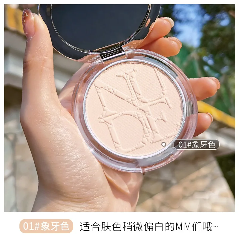 Натуральный Цвет макияж пудра матовый прессованный консилер с эффектом румян
