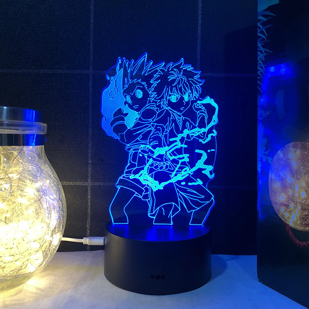 Акриловые 3D светодиодный ночной Светильник аниме для косплея по атака на Титанов