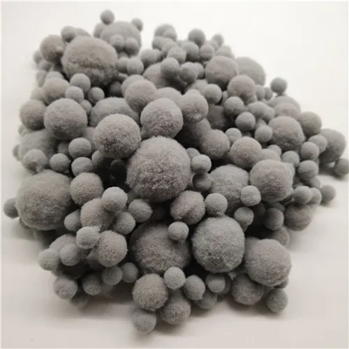 color32 light gray 20 г 8 до 30 мм смешанный размер 46 Цвет помпон помпоны мех плюшевый шар для шитья на ткани ремесло DIY свадебные украшения, аксессуары - Цвет: color32 light gray