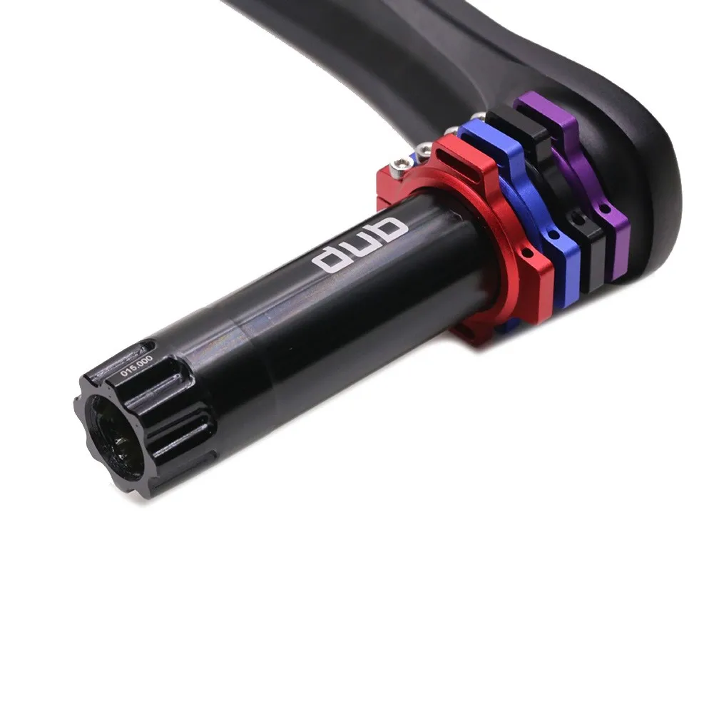 Велосипедный коленчатый регулятор черный/красный/синий/фиолетовый колпачок