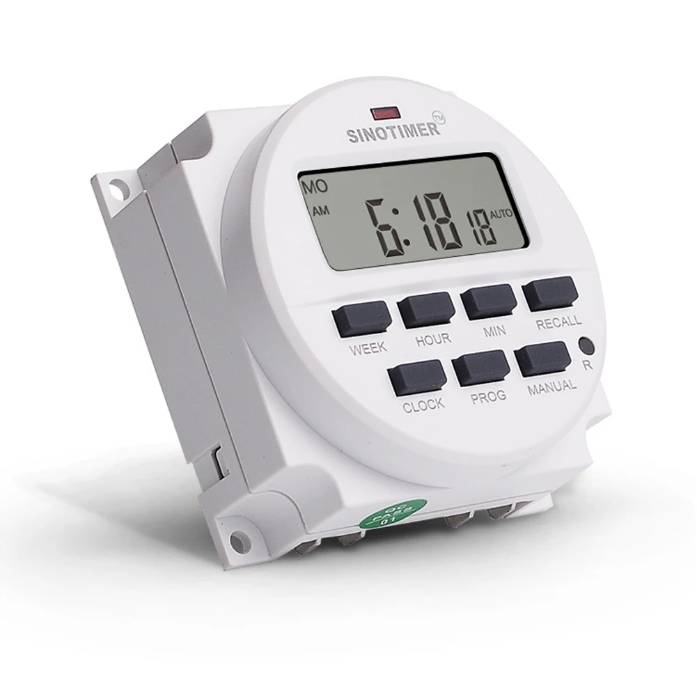 DC 12V LCD экран умный цифровой дисплей автоматическое светодиодное освещение