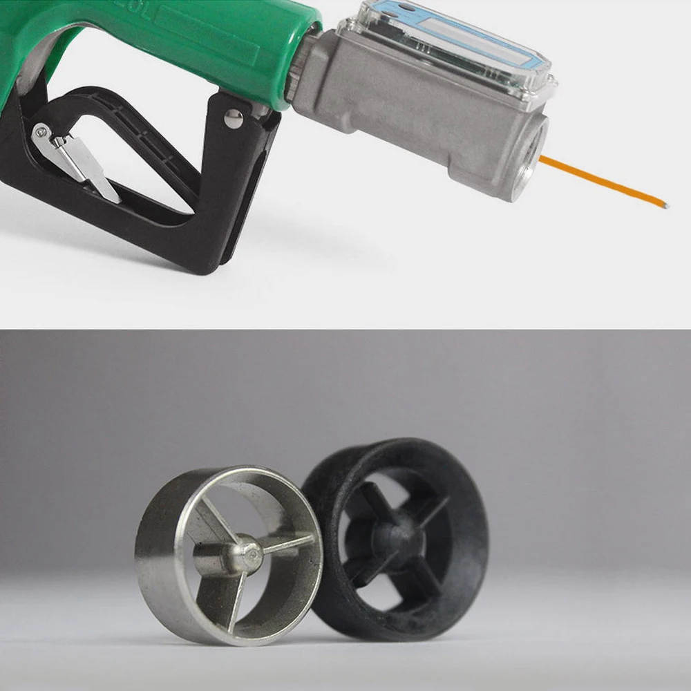 Высокоточный электронный расходомер турбины цифровой для измерения бензина