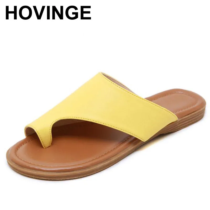 Сандалии HOVINGE женские на платформе повседневные мягкие босоножки плоской