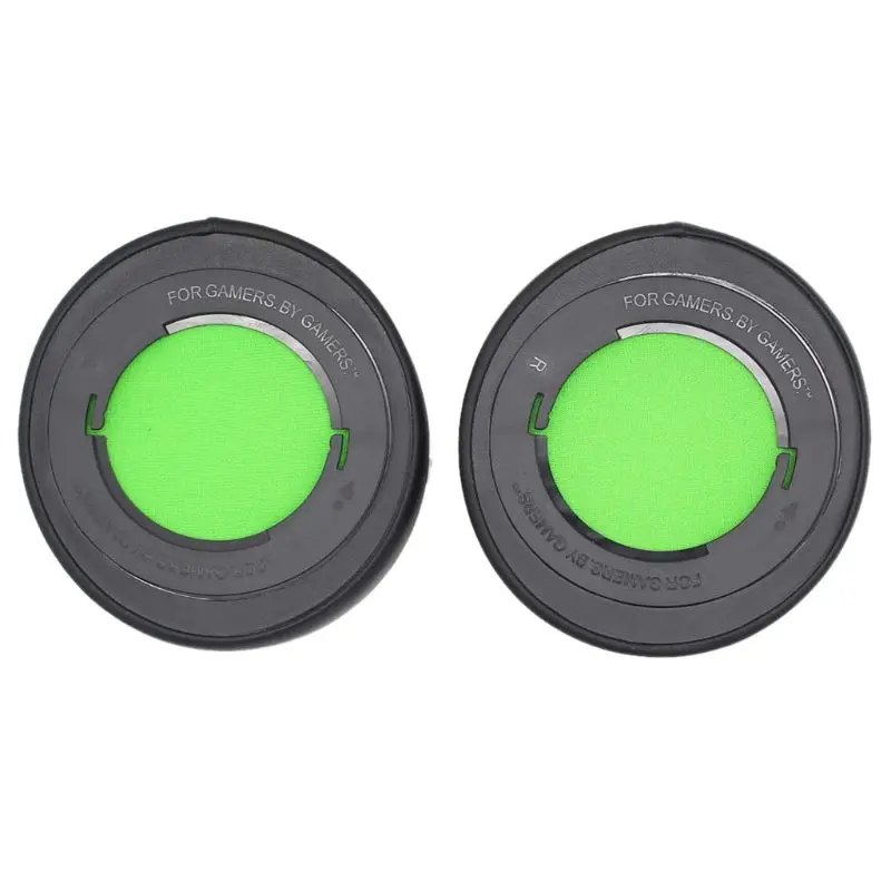 

2 Pcs Replacement Ear Pads Cushion Earmuffs Earpads for Razer Kraken 7.1 V2 AXYB
