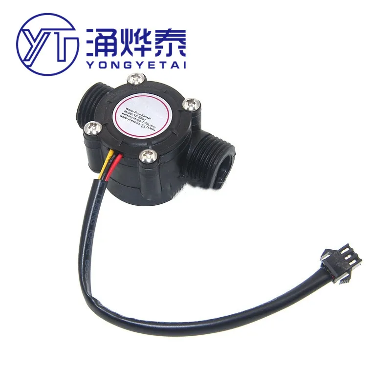 Датчик расхода воды YYT YF-S201 FS300A 4 точки интерфейс G1/2 диспенсер для водонагревателя
