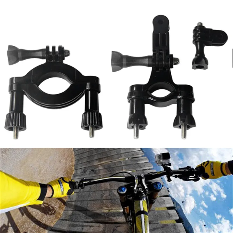 Велосипедный зажим на руль крепление штатив держатель для Go pro Hero 8 7 6 5 SJCAM Yi 4K EKEN DJI