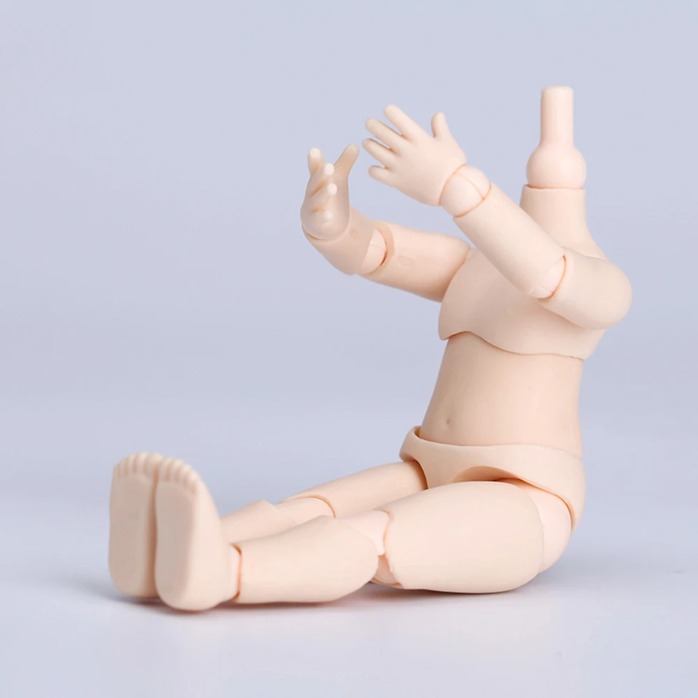11 см obitsu11 1/12bjd обнаженные Детские куклы подвижные шарнирные 19 шарниров ob11 BJD кукла