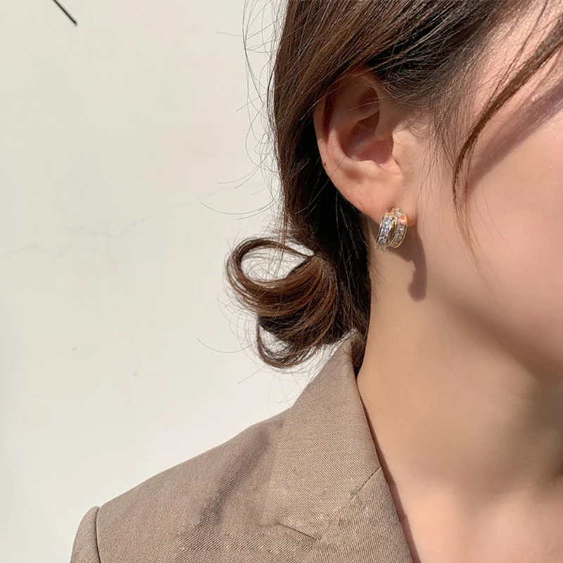 

2021 Trend Fashion silver needle earrings jewelry earrings Charm Jewelry earring