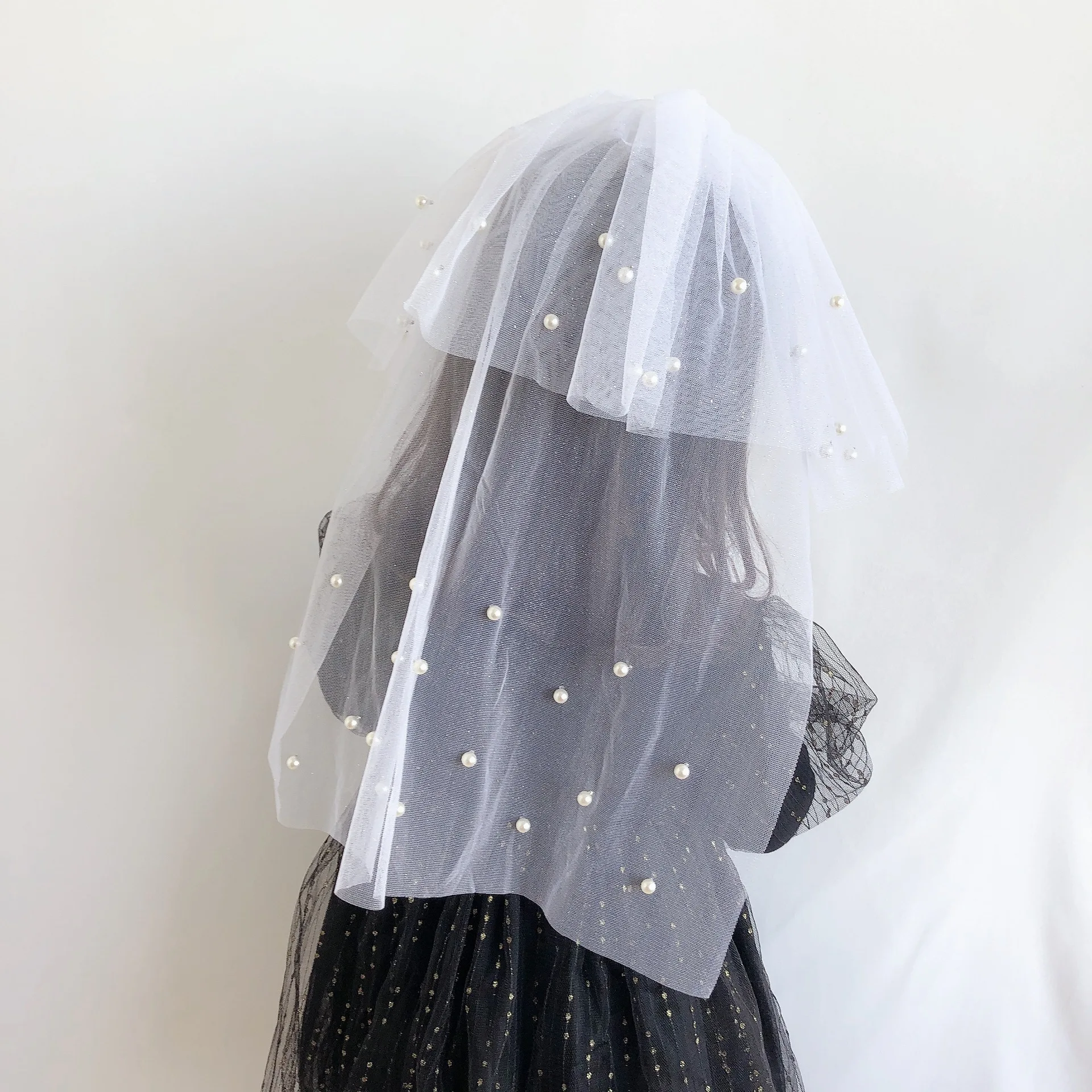 Горячая жемчужная Корона фотосессия детская Фата принцессы в Корейском стиле