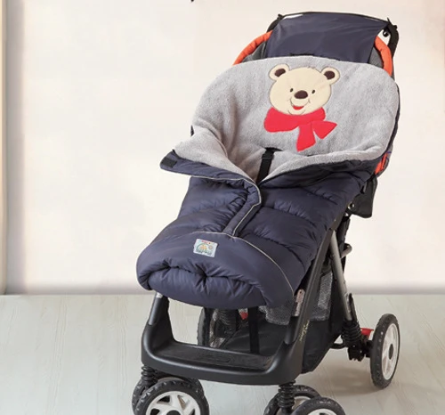 Осенне-зимний теплый детский спальный мешок конверт для извлечения зимнего