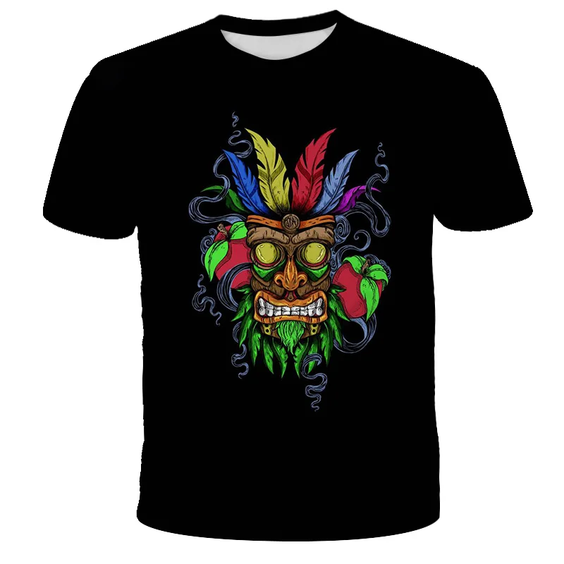 

2021 Funny 3D baby Crash Bandicoot T-Shirts kids Custom Short Sleeve T Shirts summer high quality funny Children's clothing top