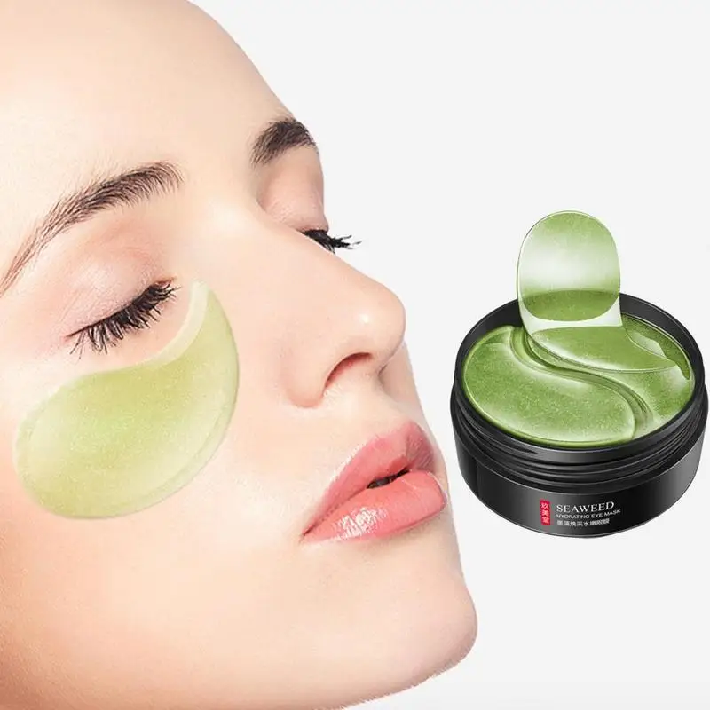 

60Pcs Seaweed Eye Mask Nourishing Moisturizing Hydration Eye Patches Dark Dircles Remove Wrinkle Eye Skin Care