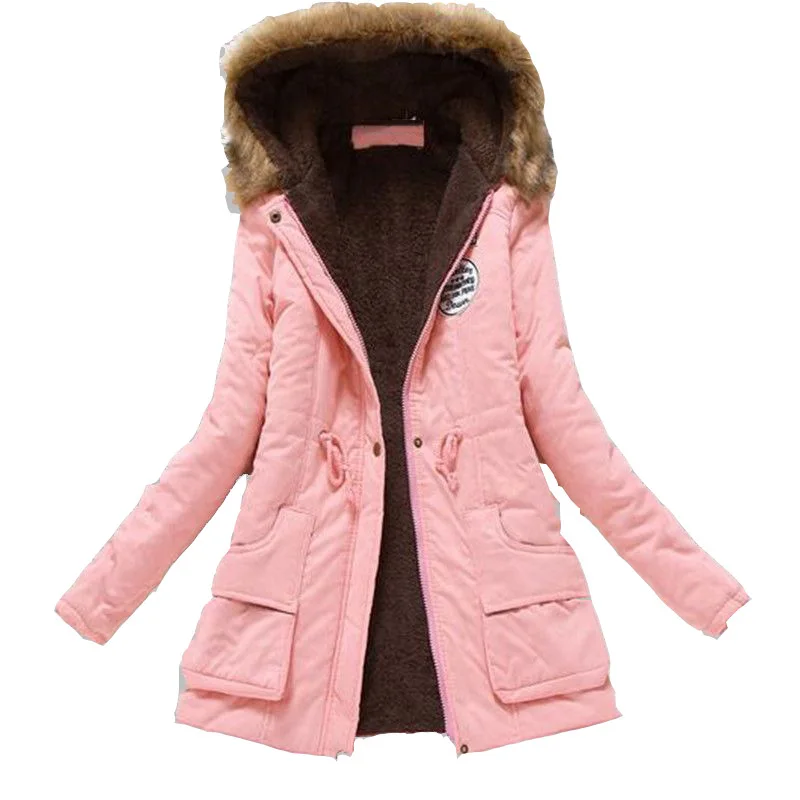 Зимняя куртка женская 2020 новая парка военные повседневные куртки с меховым