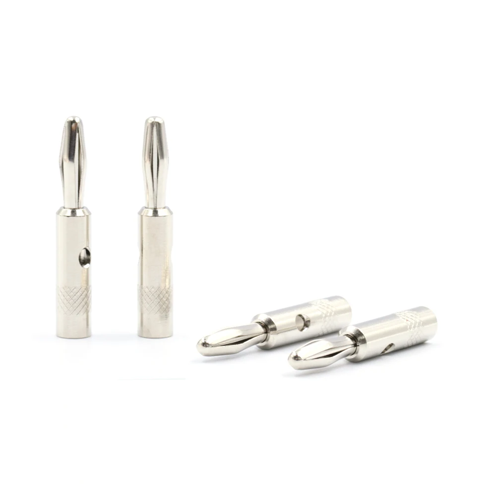 8 шт. аудиоразъем типа банан с родиевым покрытием кабель для колонок 8tc разъем Hi-Fi |