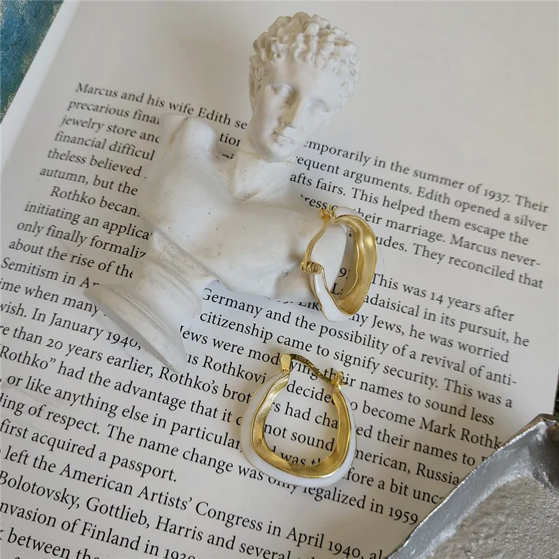 Серьги POFUNUO из стерлингового серебра 925 пробы серьги с каплей белого кокосового