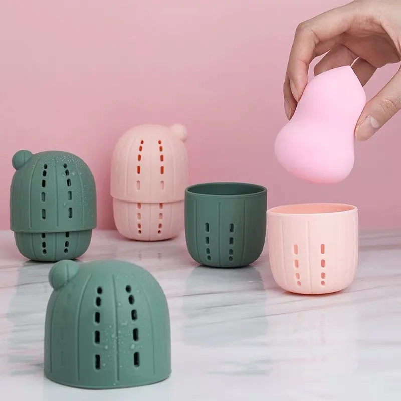 Косметическая пудра пыленепроницаемый держатель губка для макияжа сушки яиц