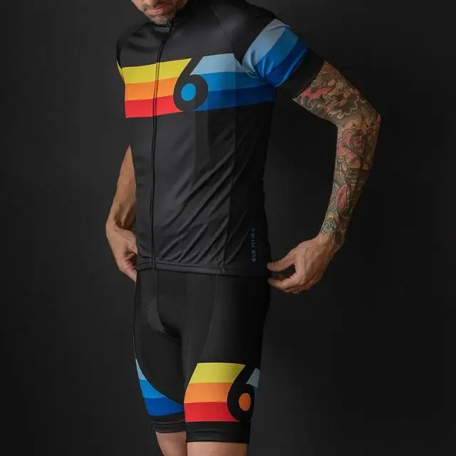 

2021 summer new men's cycling professional team jersey suit cycling cycling suit shorts