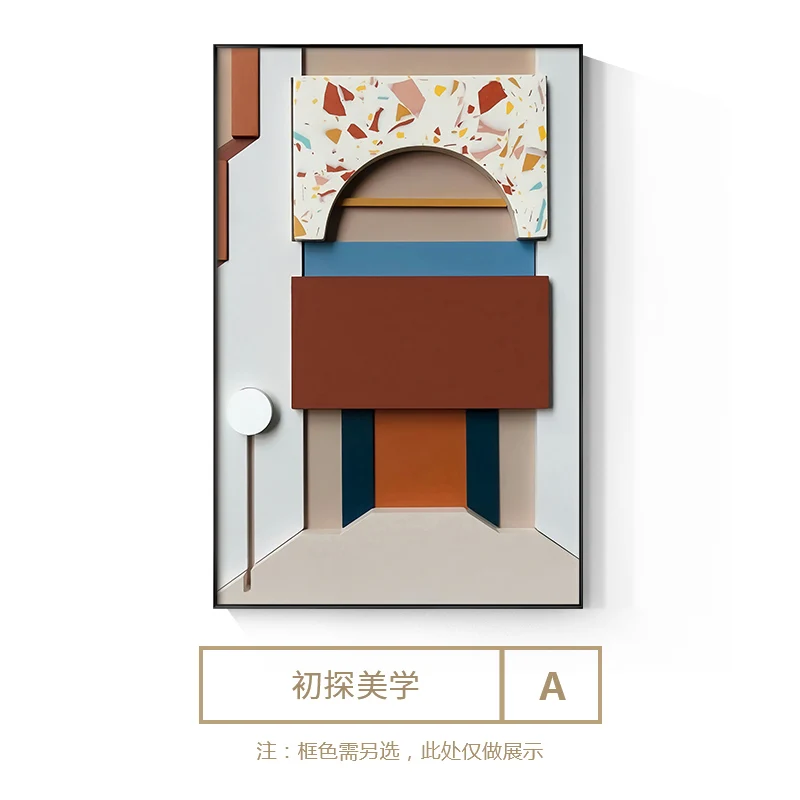 

Modern canvas painting, architecture and printing, home landscape decoration, living room, bedroom wall art