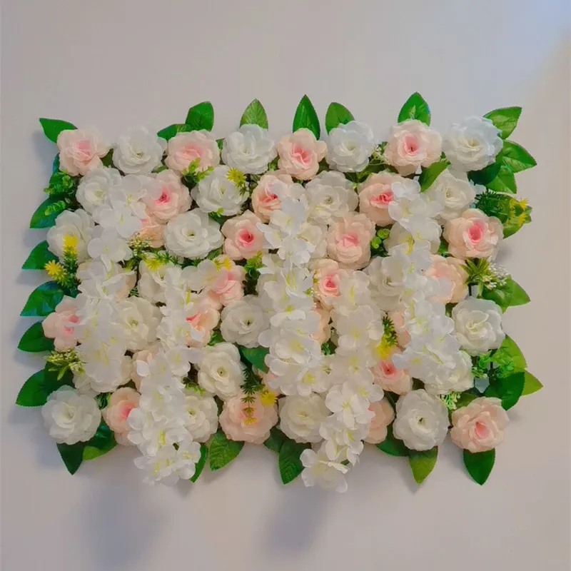 40x60cm Artificial Silk Rose Flower Wall Wedding Decoration Photography Backdrops Baby Shower Background DIY Supplies | Дом и сад