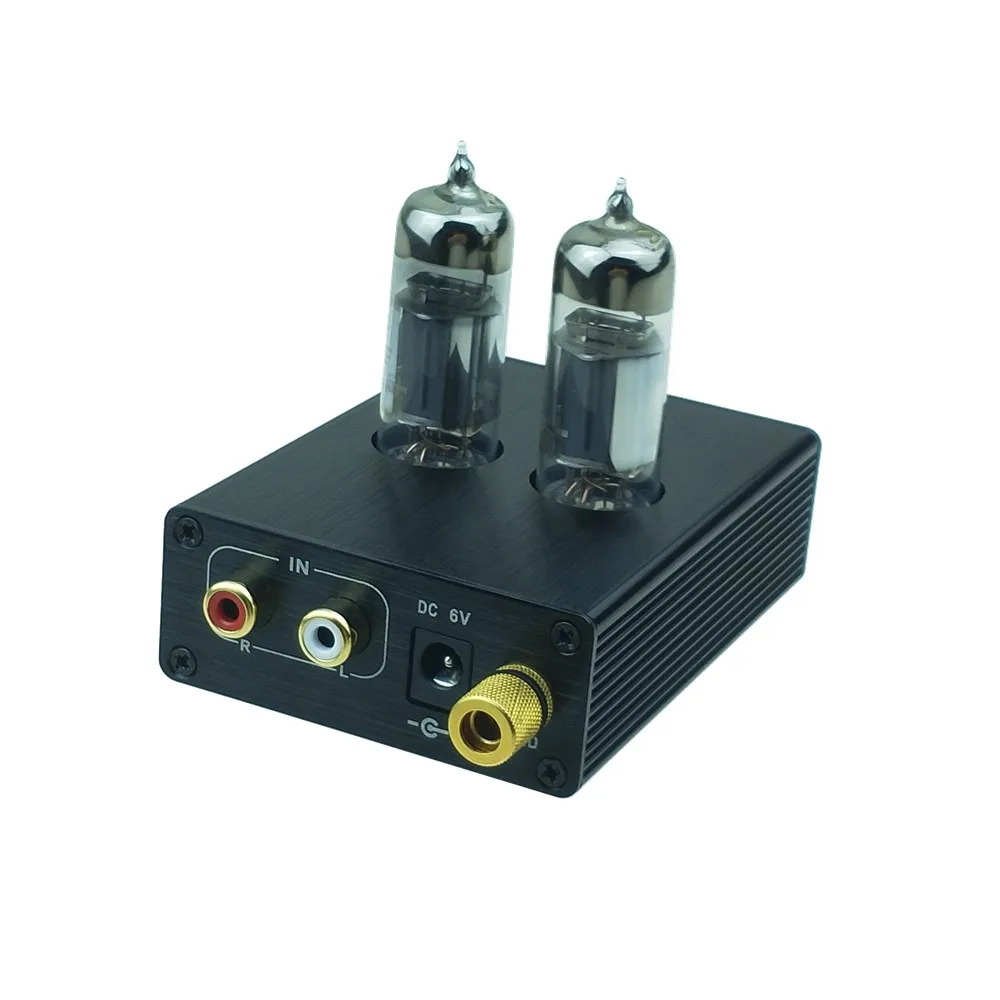 Hi-Fi вакуумный 6J5 трубчатый фонограф предусилитель мм стерео мини проигрыватель