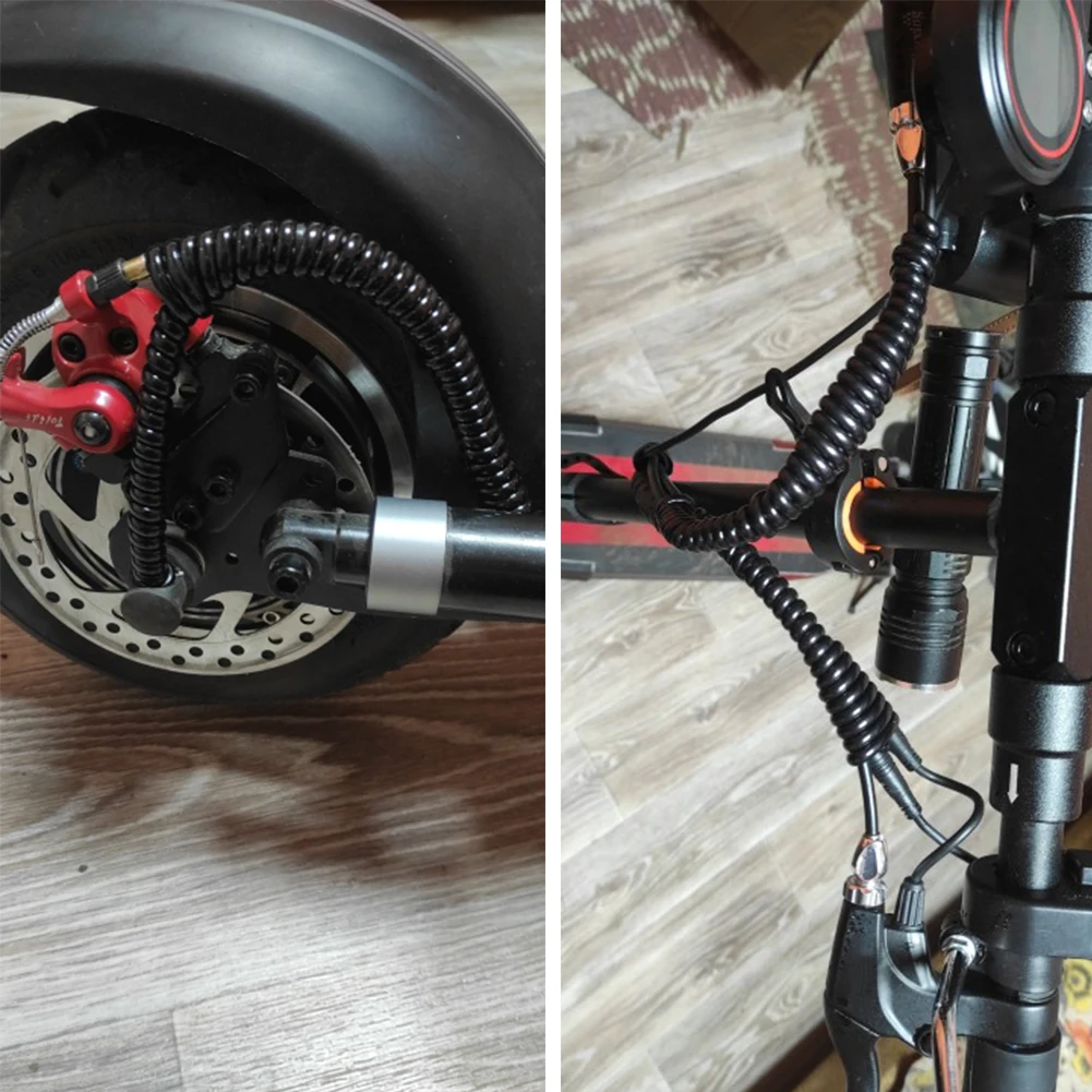 1/2 шт. спиральный органайзер для намотки проводов из ТПУ Ninebot Dualtron Kugoo Zero 8 10 Xiaomi M365