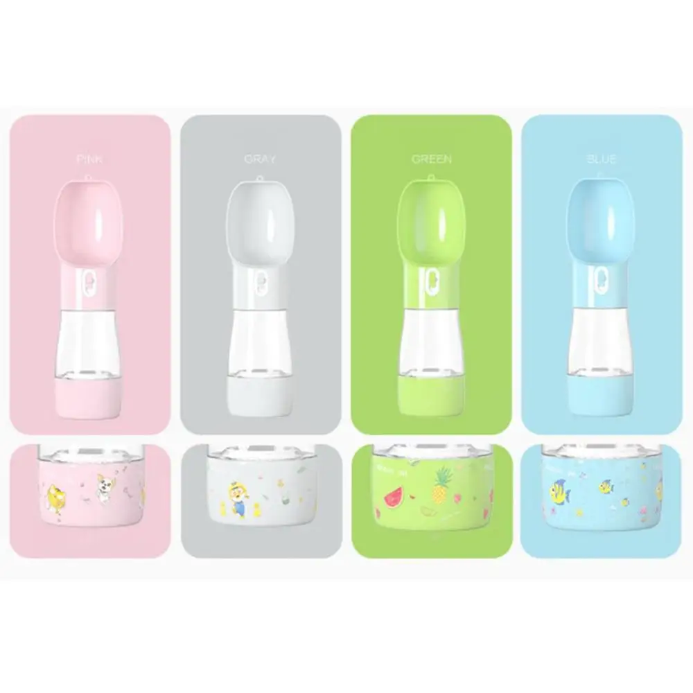 Портативная 3 в 1 бутылка для воды домашних животных собак улицы портативная