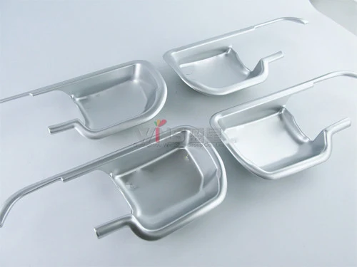 Ручка двери чаша обшивки для Toyota Land Cruiser 200 2008-2015 2016-2017 Chrome Interiol 4 шт. аксессуары