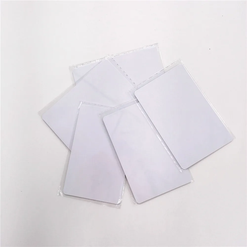 10 шт./лот Оптовая ID тонкая карта T5557/5567/5577 реакционная 125 кГц RFID смарт тимекард