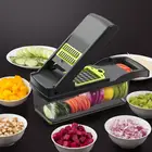 7 In1 овощерезка Еда фруктовый салат очистки фруктов и овощей Slicer измельчитель игрок в Кухня инструменты