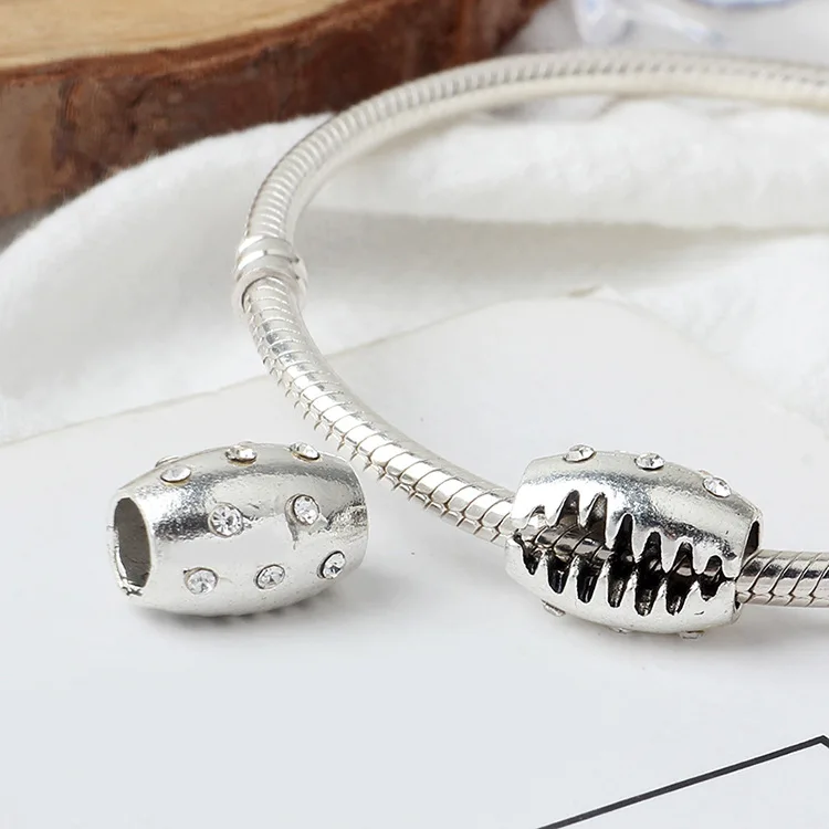 Btuamb свежий стиль простой серебристый цвет океан ветер кристалл раковины Бусины