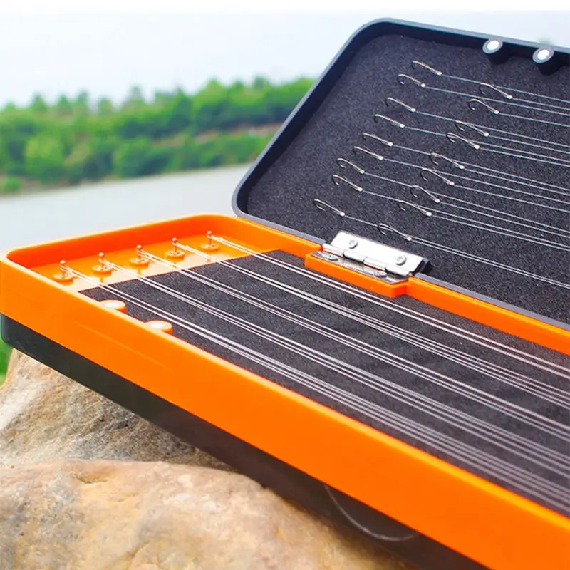 

Fishing Line Box Multi-layer Hanging Fishing Gear Accessories Large Case Tool Boxes Fishing Supplies Drop-proof Y51D