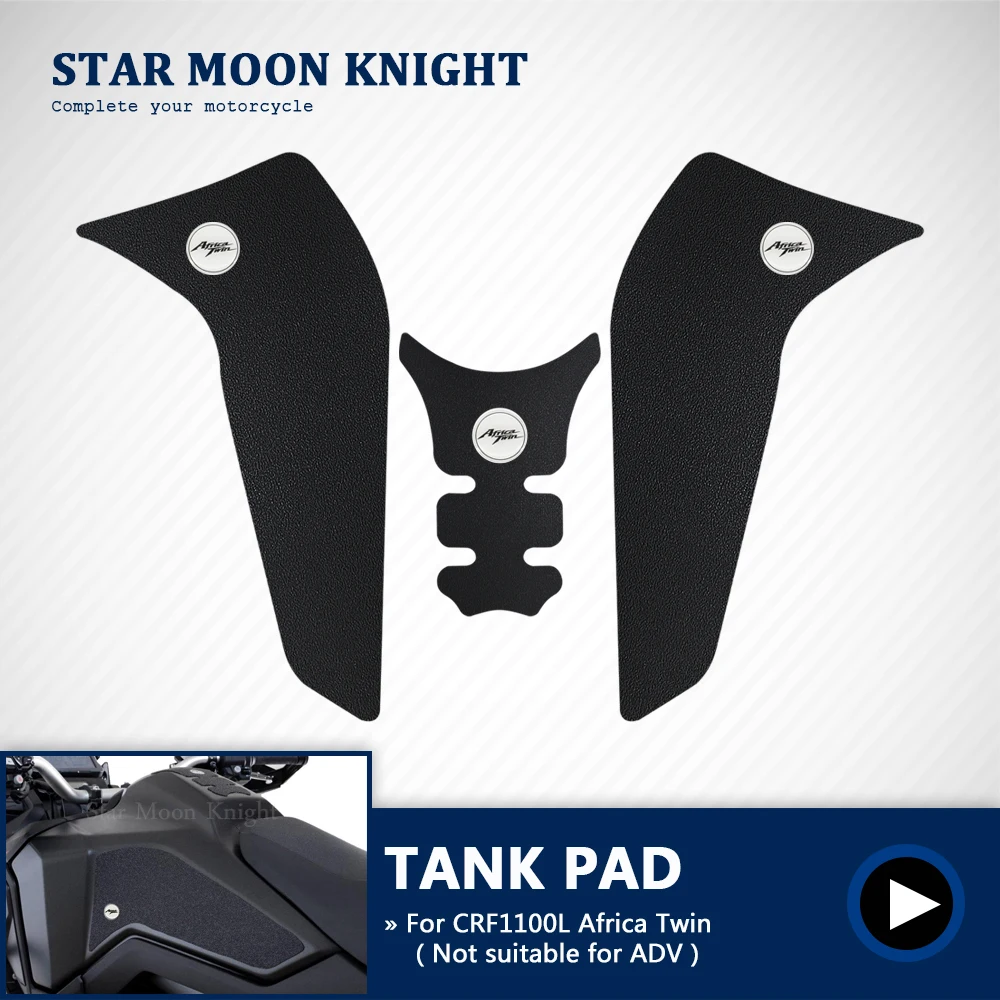 

Мотоциклетные аксессуары, Нескользящие боковые прокладки для топливного бака, водонепроницаемые наклейки для HONDA CRF1100L CRF 1100 L Africa Twin