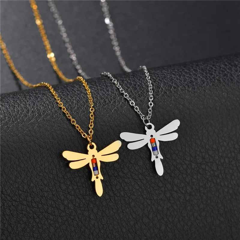 Кулон ELSEMODE Древо жизни рука Фатимы ожерелье из нержавеющей звезды сердце клевер