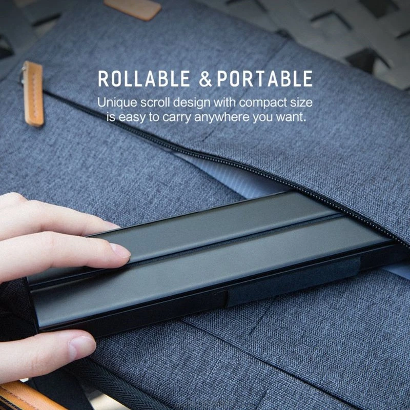 

R4 Portable Rollable Wireless Bluetooth Keyboard for iOS iPad iPod iPhone ANdroid Windows Smart Phone Ja06 20 Dropship