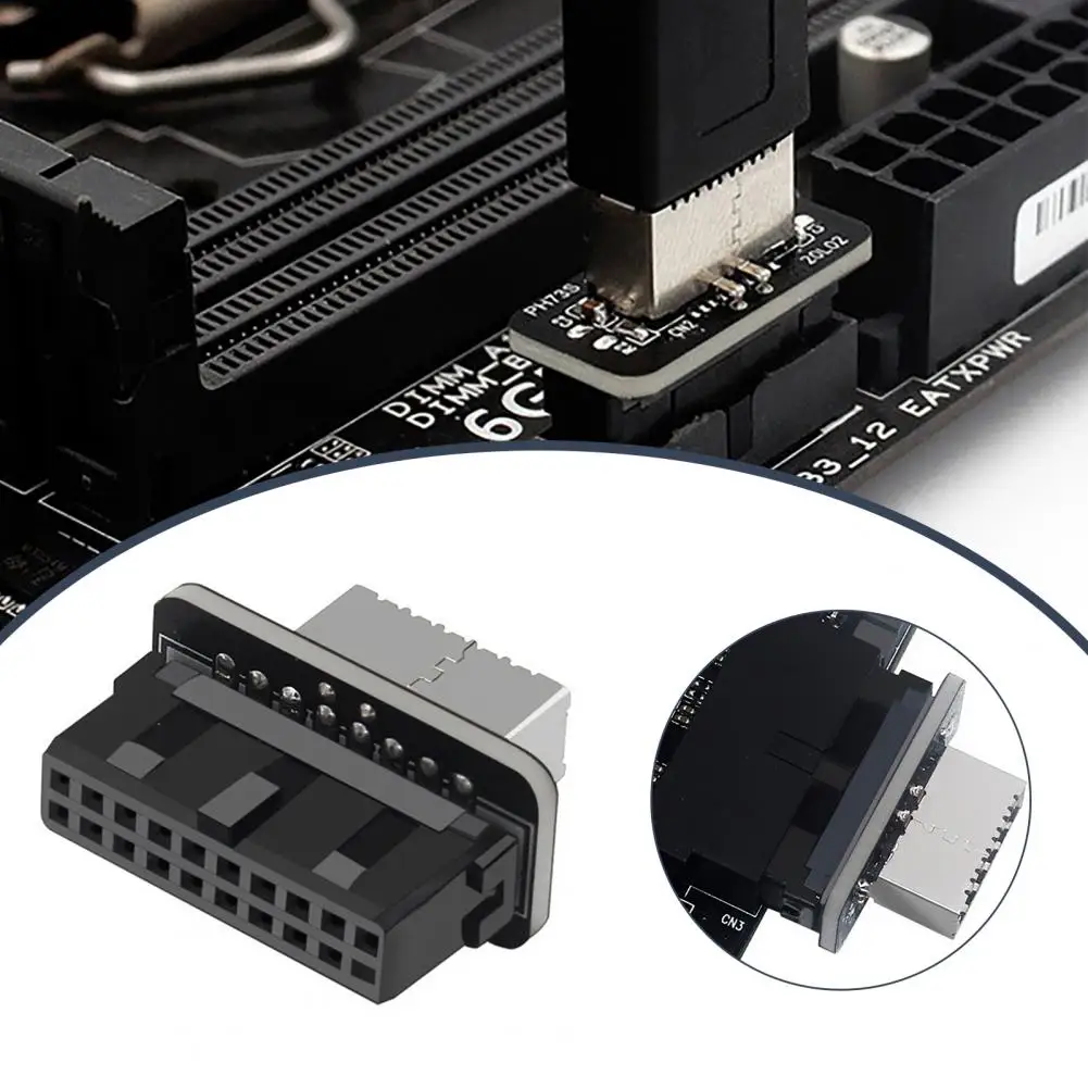 Практичный разъем для материнской платы с USB 19/20 Pin На Type-E | Компьютеры и офис