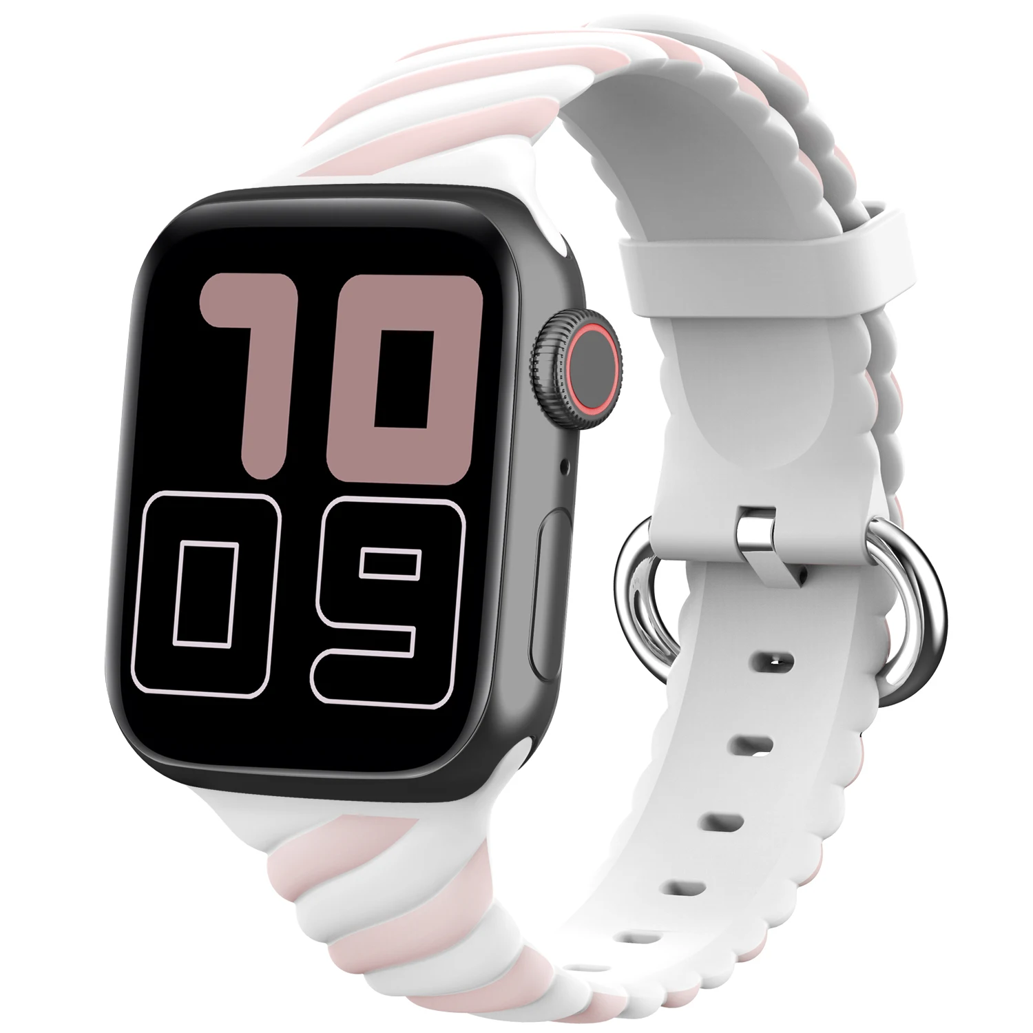 

Silicone Strap For Apple Watch band 40mm 44mm 38mm 42mm 44 mm Rubber watchband smartwatch bracelet iWatch series 3 4 5 6 se band