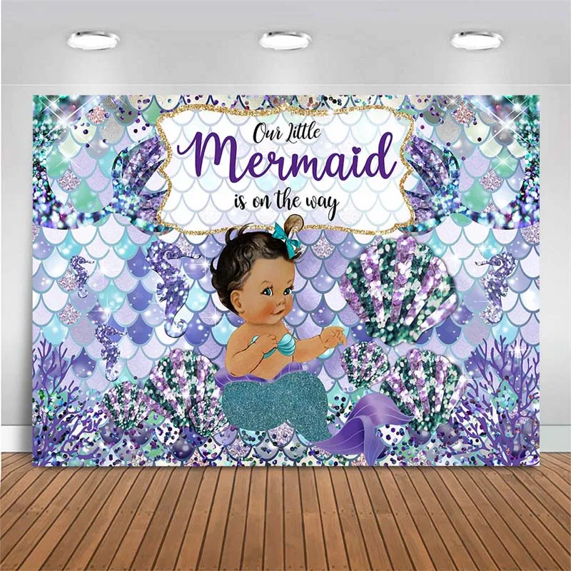 

Фон для фотосъемки новорожденных день рождения наша маленькая Русалочка уже в пути фон для фотосъемки фон для фотостудии