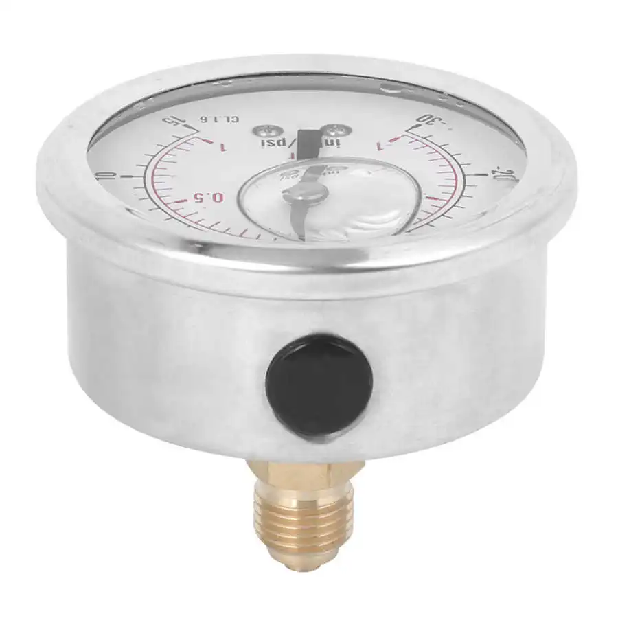 TS PGGZ604 1bar 1/4 BSP Y60 радиальные масляные вакуумные манометры для химической