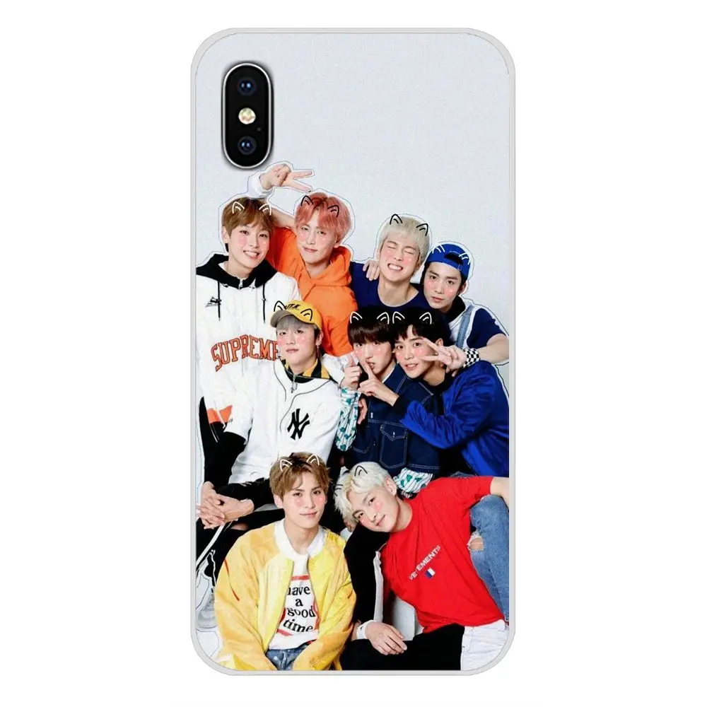 For Xiaomi Mi4 Mi5 Mi5S Mi6 Mi A1 A2 5X 6X 8 9 Lite SE Pro Max Mix 2 3 2S Transparent Soft TPU Case sf9 kpop Korean group boy | Мобильные