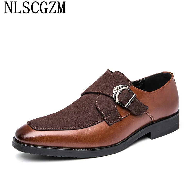 

Monk Strap Men Dress Shoes Loafers Wedding Dress Oxford Shoes for Men Italian Office 2022 Formal Shoes Men Coiffeur Zapatillas