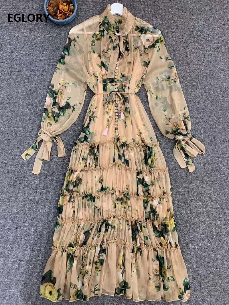 Женское Клубное платье макси с длинным рукавом повседневное Привлекательное