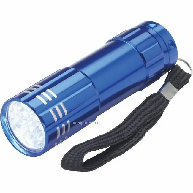 

ULTRA BRIGHT 9 LED POWERFUL SMALL CAMPING TORCH FLASH LIGHT LAMP LIGHTS Random!